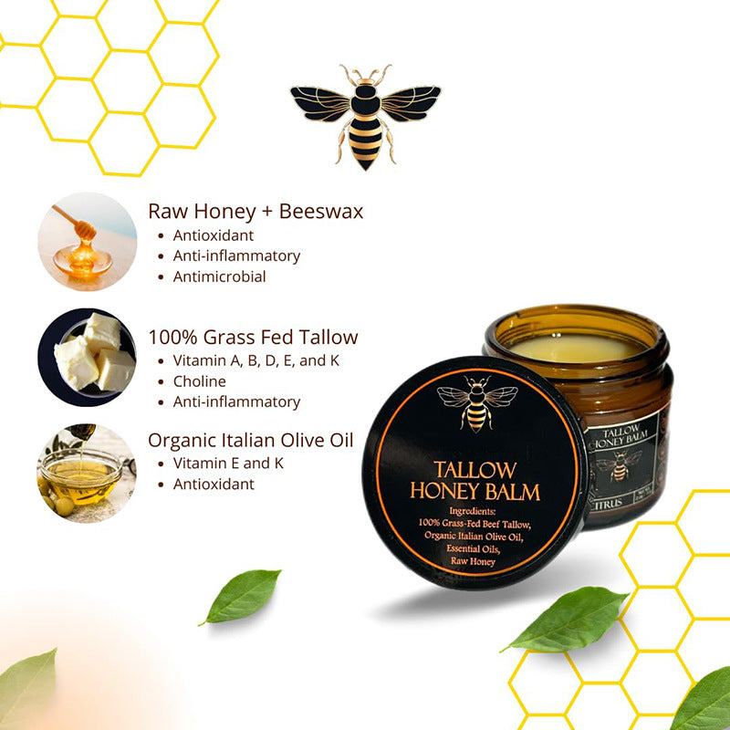 Citrus Honey Glow Balm | Soft, Radiant Skin